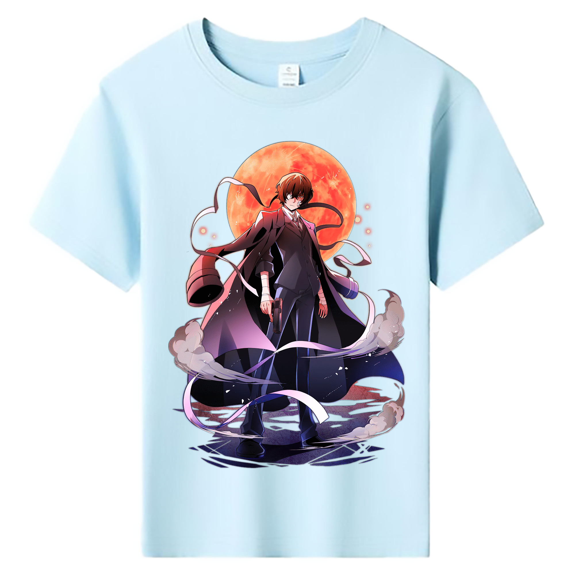（画像用） 文豪ストレイドッグス Bungo Stray Dogs 綿100％キッズTシャツ（フロントプリント）